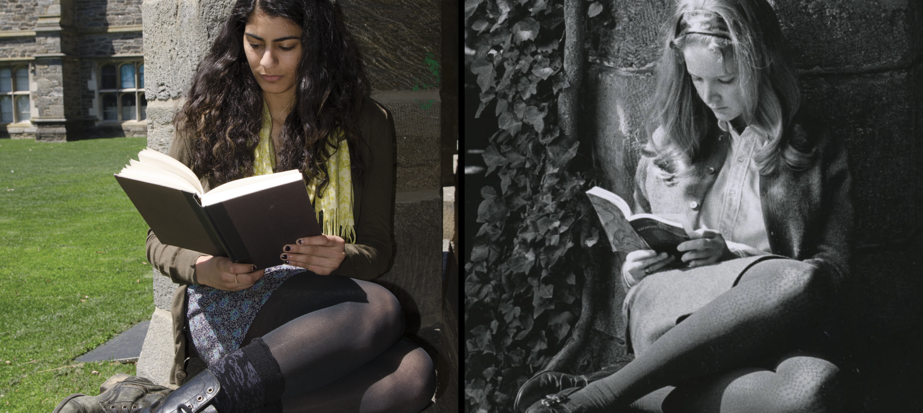 Then and Now - Studying in the Cloisters